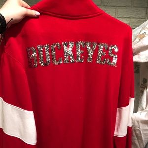 Ohio Stat Univ. PINK sequined pullover